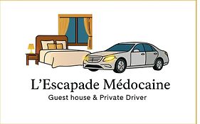 L Escapade Médocaine Guest Room with Private Driver
